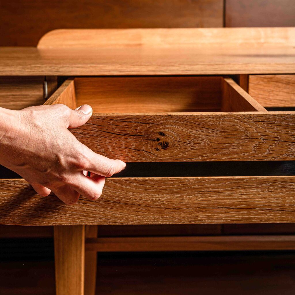 Baristabar von Felix Kolb – offene Schublade