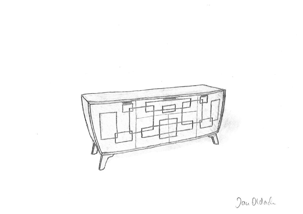 Meisterstück von Jan Oldach – Skizze