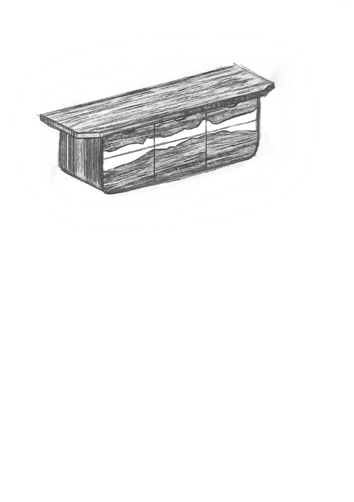 Meisterstück von Jannik Otte: White River – Skizze