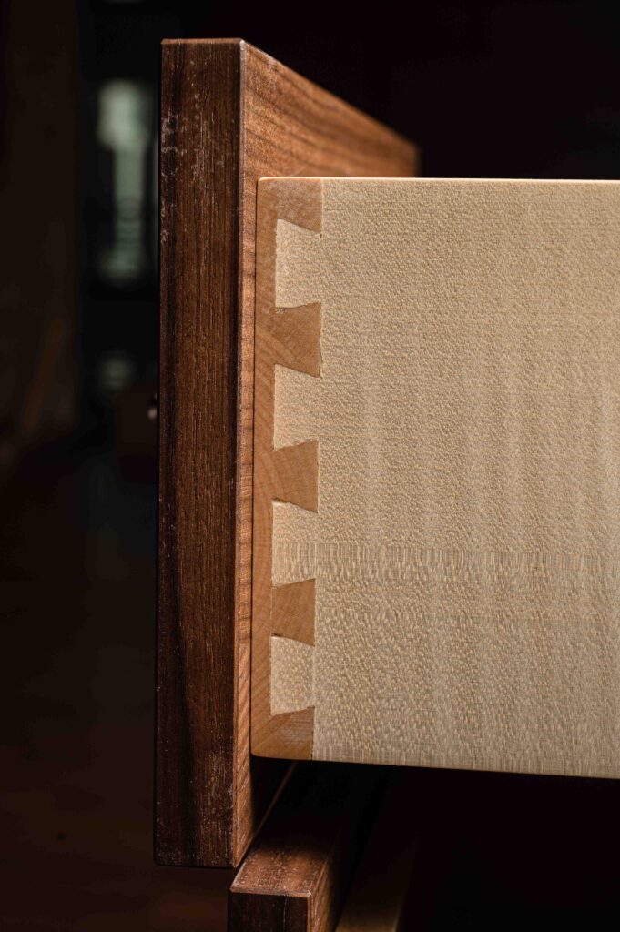 Sideboard Nora von Simon Saslona – Details der Schublade